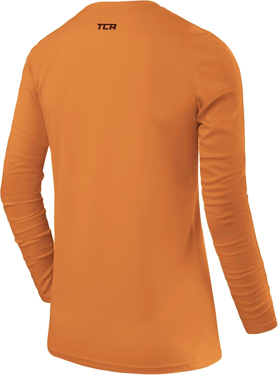Detalle de TCA Element Maglia da Corsa a Manica Lunga per Bambino – DT Tecnologia D.R.Y. e Zip di copertura