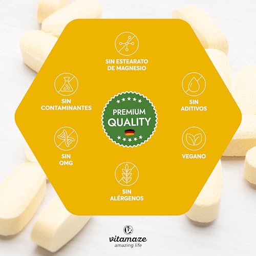Detalle 2 de Vitamaze Vitamina C 1000 mg con Zinc y Bioflavonoides 🍊