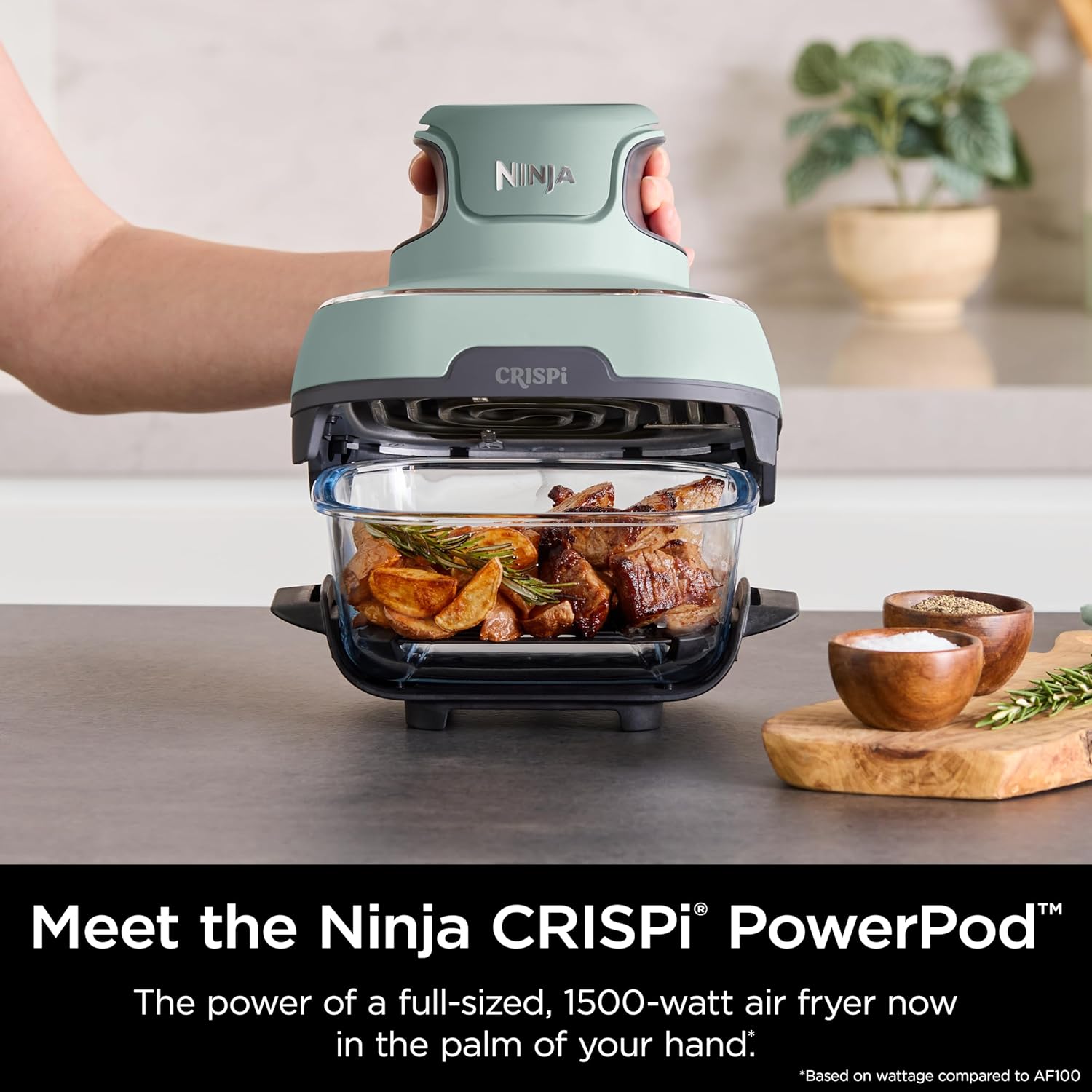 Thumbnail 2 de Ninja Crispi 4-in-1 Glass Air Fryer System (FN101SG)