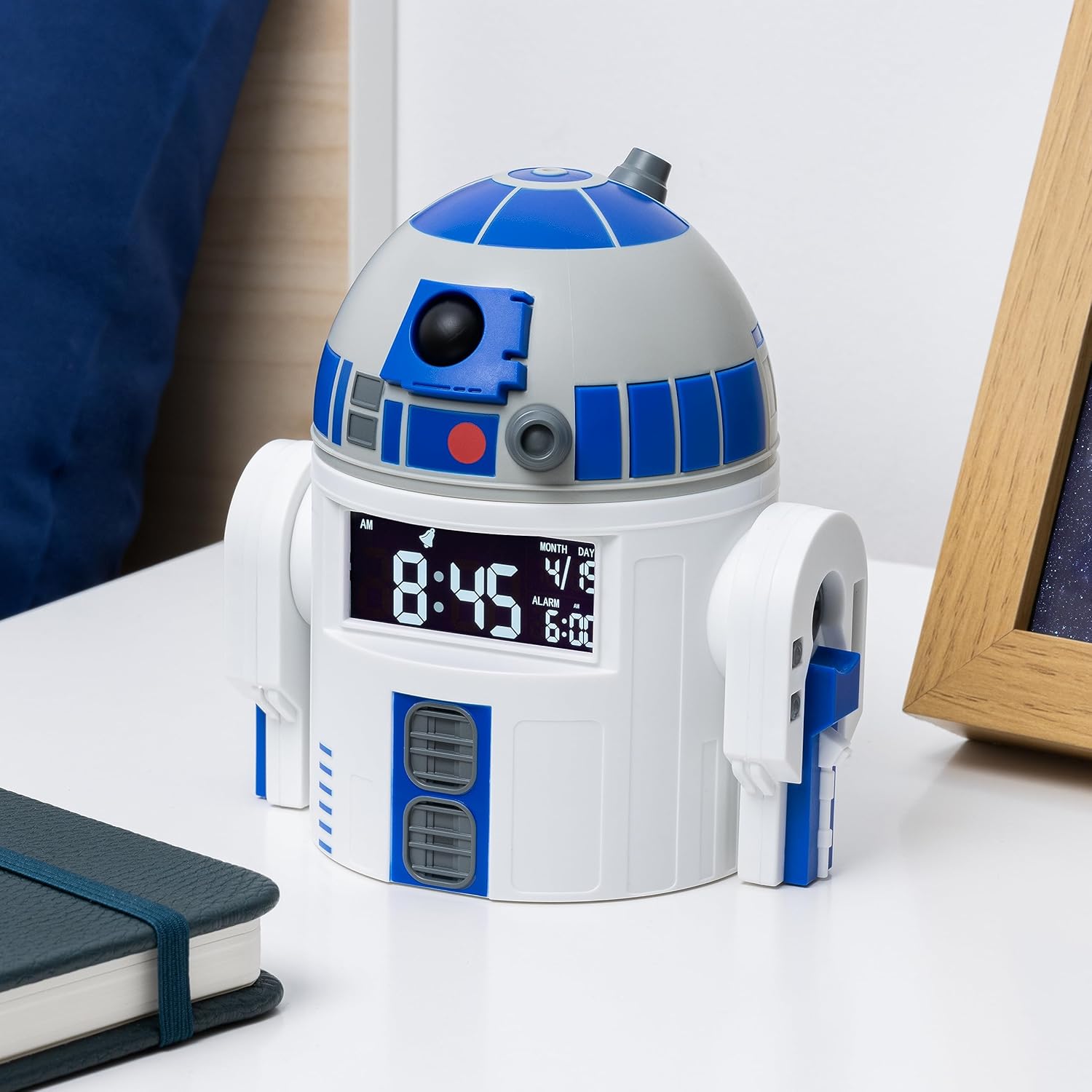 Detalle de Paladone Réveil R2D2 – Officiellement licencié, sonorisé et USB