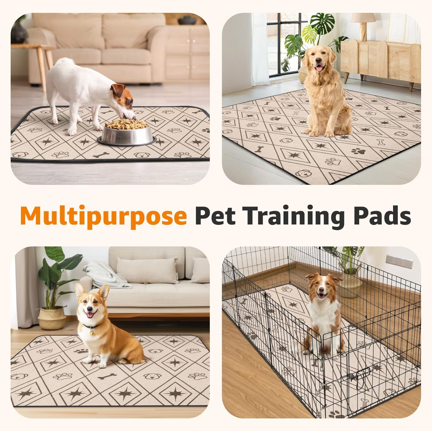 Thumbnail 5 de LOOBANI Washable Puppy Pads 79x92cm