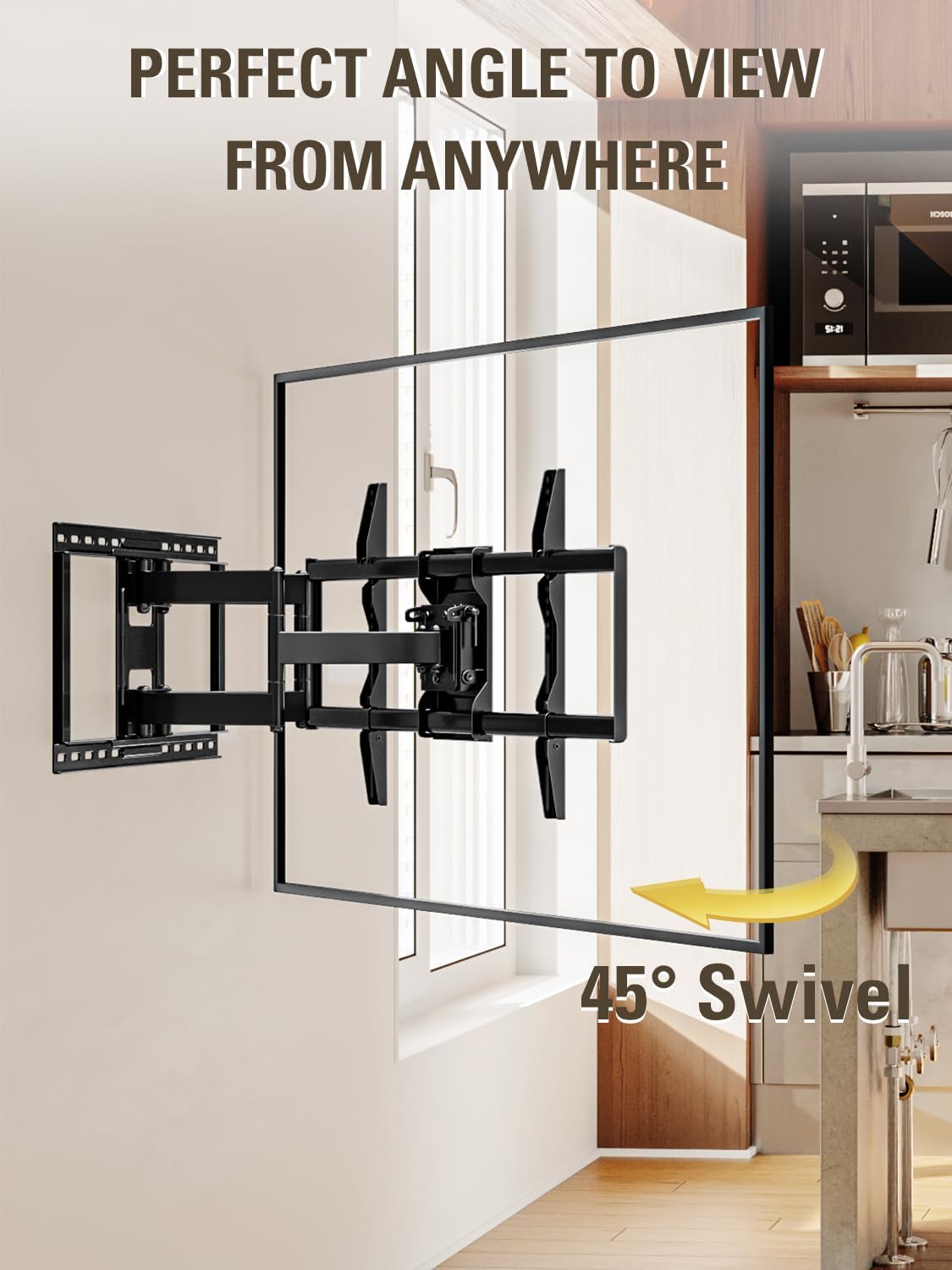 Thumbnail 3 de Mounting Dream MD2298-XL Full Motion TV Wall Mount (pre-assembled) for 42–90 inch TVs