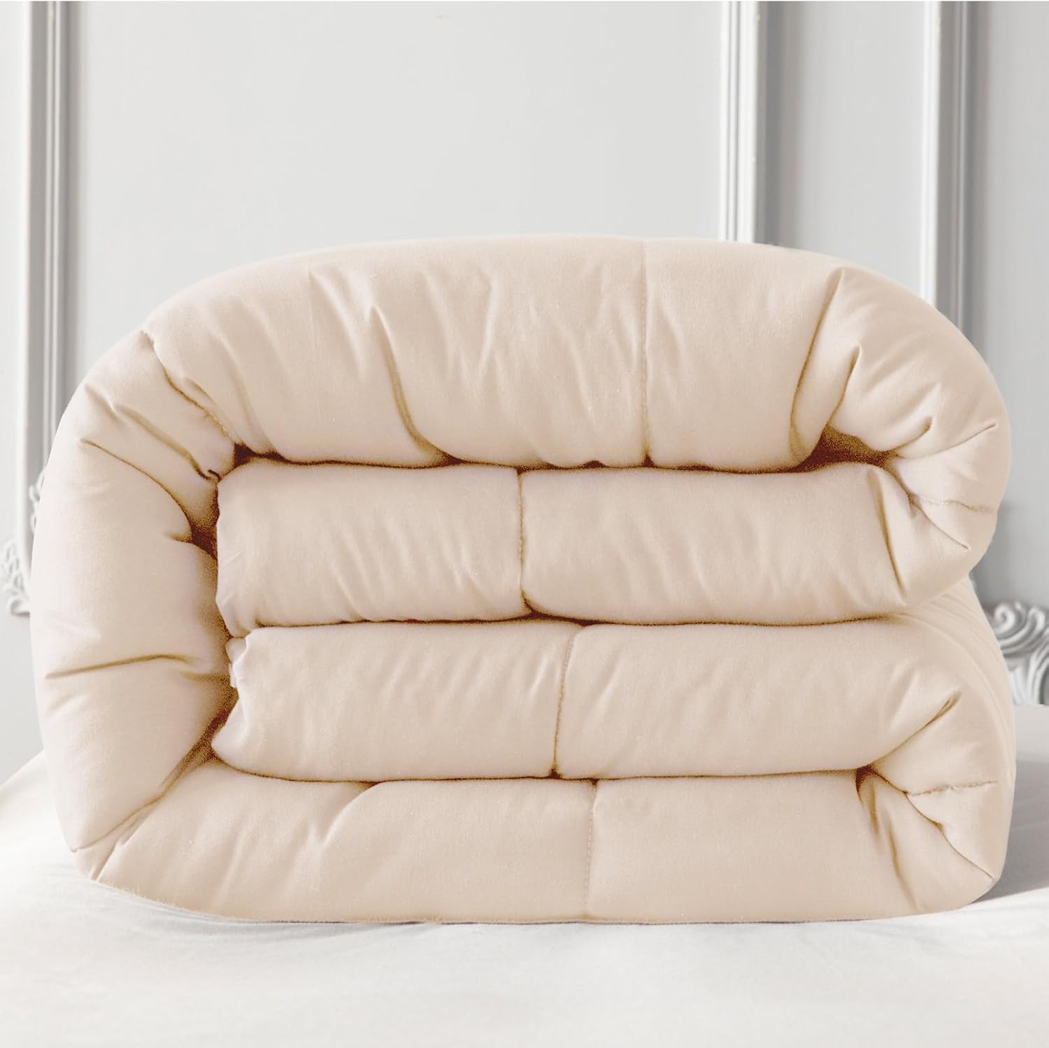 Thumbnail 4 de Yebeda Couette 4 Saisons en microfibre 220x240 cm – Beige