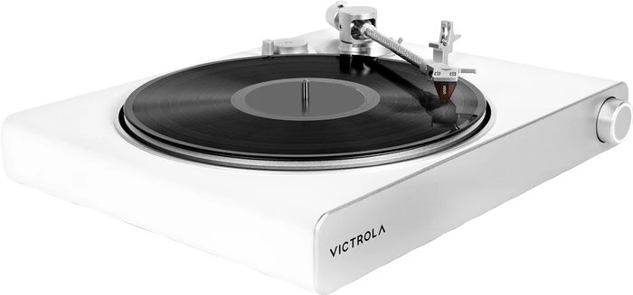 Thumbnail 7 de Victrola Stream Pearl Plattenspieler mit integriertem Vorverstärker und Streaming über kabellose Lautsprecher