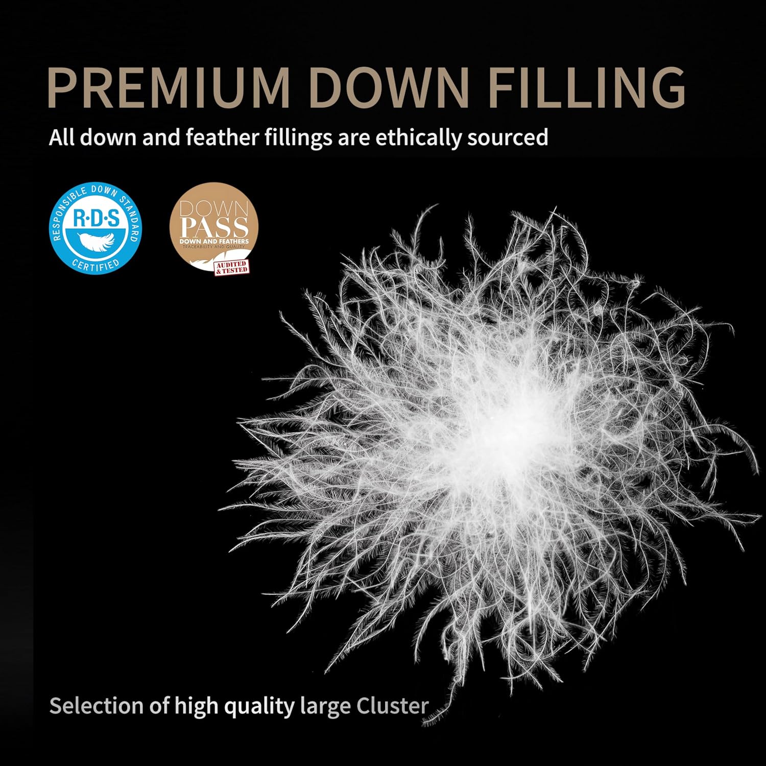 Thumbnail 4 de SAPHREAS King Goose Feather & Down Duvet 225x220cm