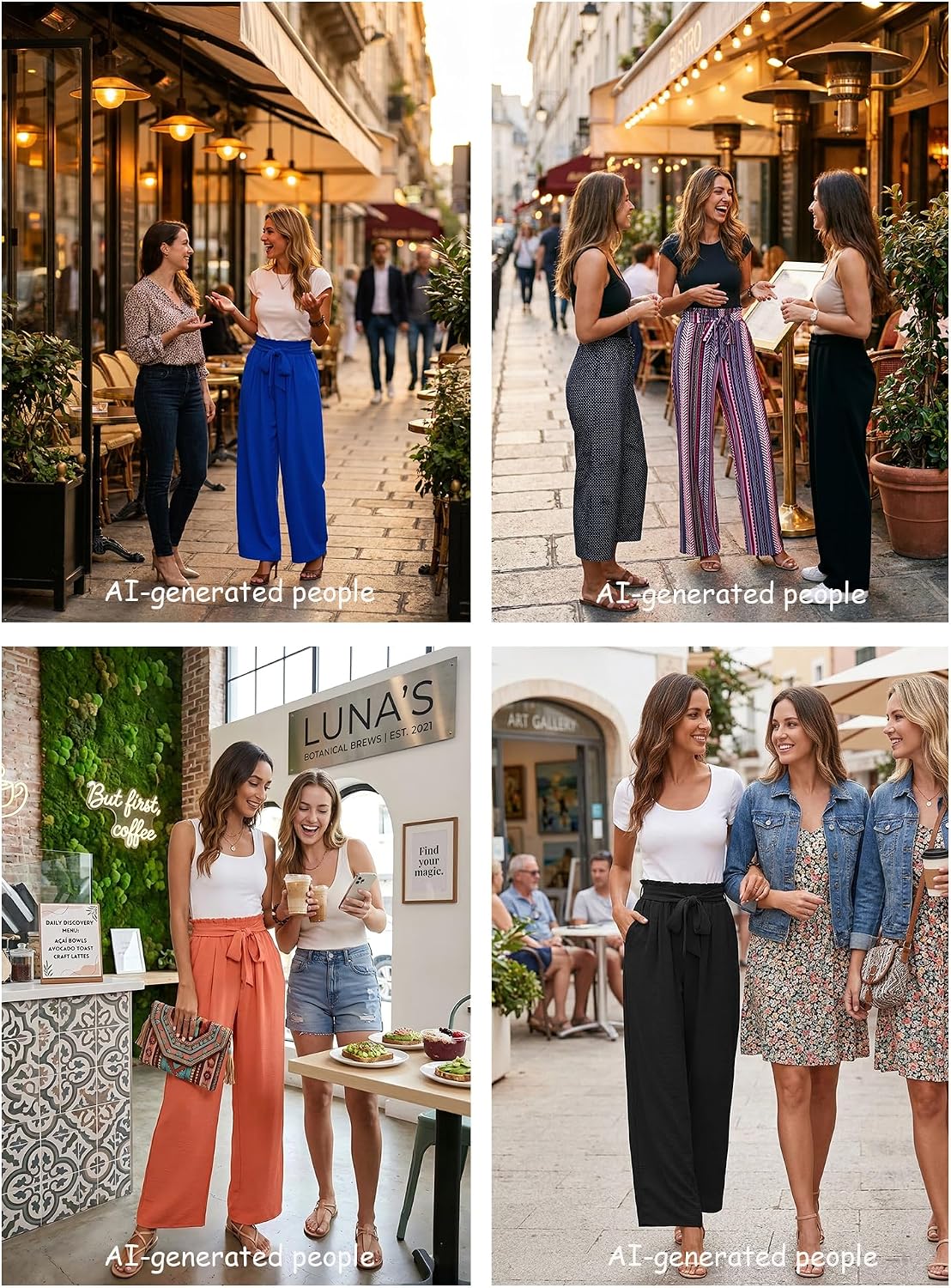 Thumbnail 6 de Heymoments Wide Leg Lounge Pants High Waist