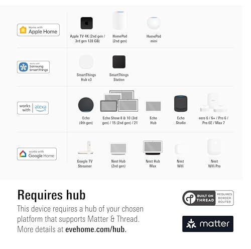 Thumbnail 2 de Eve Energy (Matter) Enchufe inteligente para HomeKit y Alexa 🔌