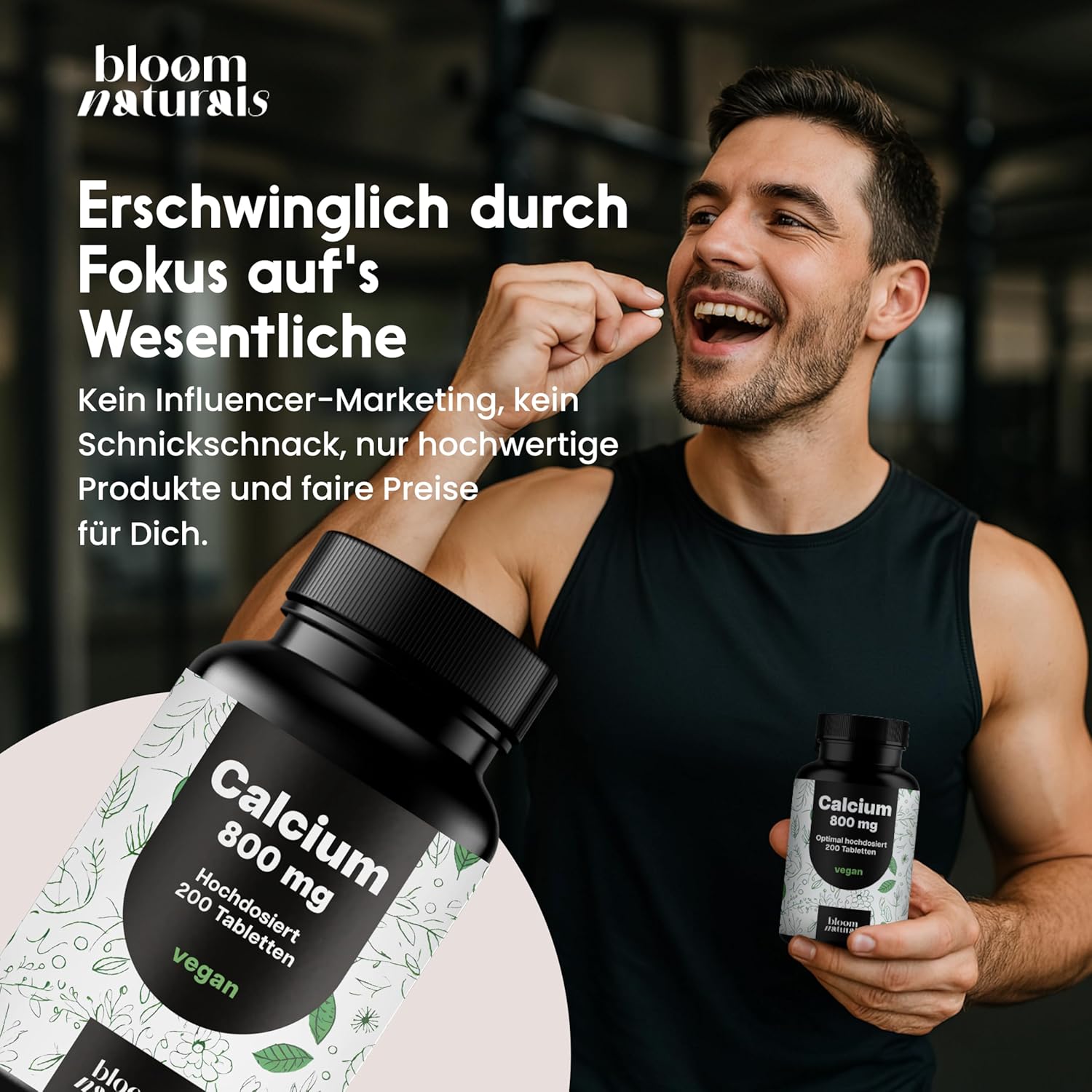Detalle 2 de Calcium Tabletten 800 mg, 200 Stück
