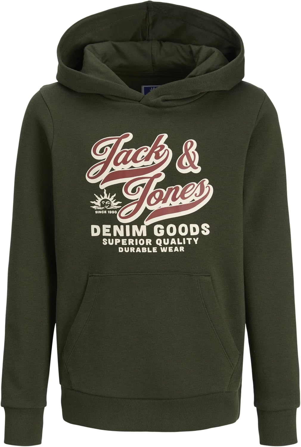 Thumbnail 4 de JACK & JONES Jjelogo Sweat Hood junior con cappuccio, manica lunga