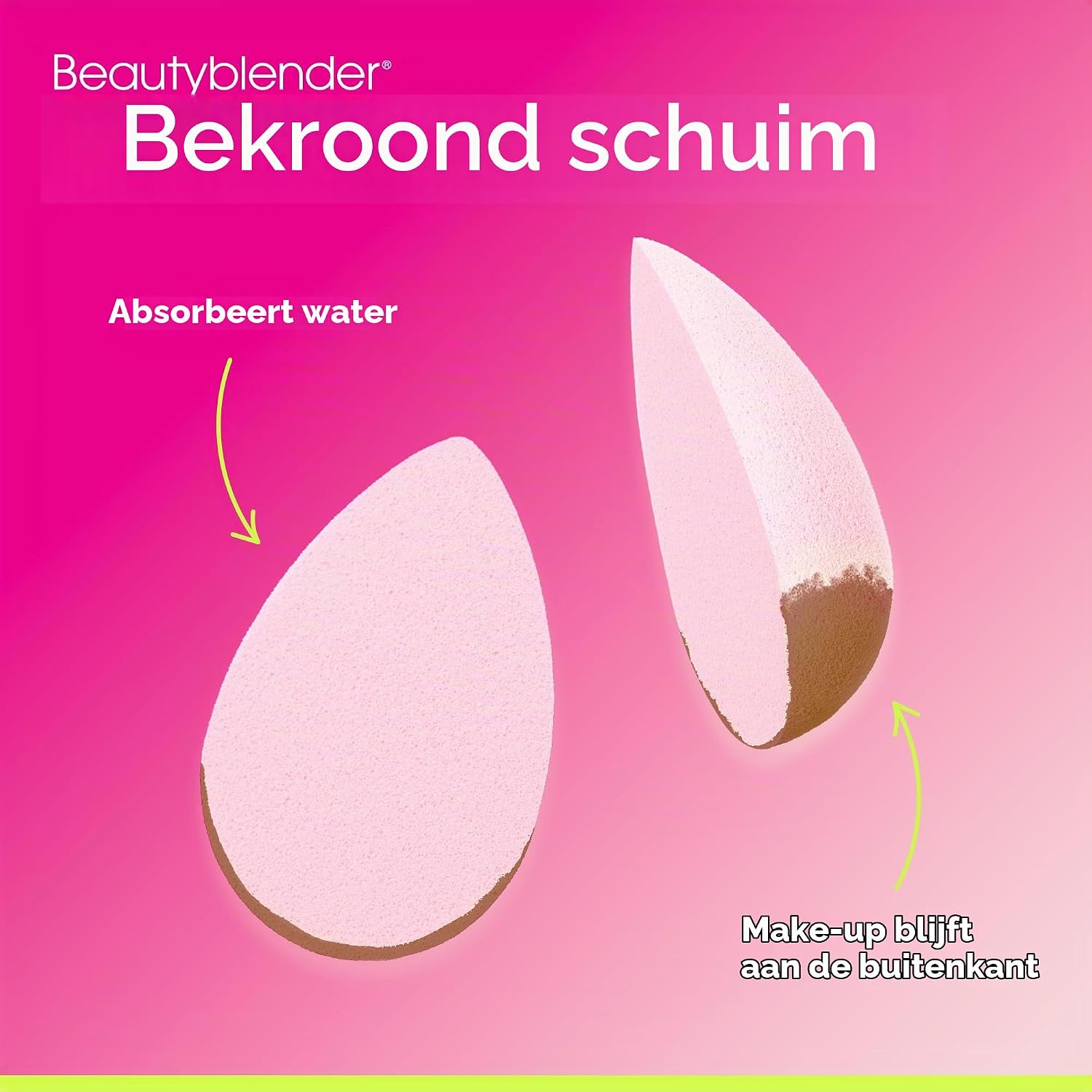 Thumbnail 6 de beautyblender Bubble make-upspons, latexvrij, vegan en nat te gebruiken