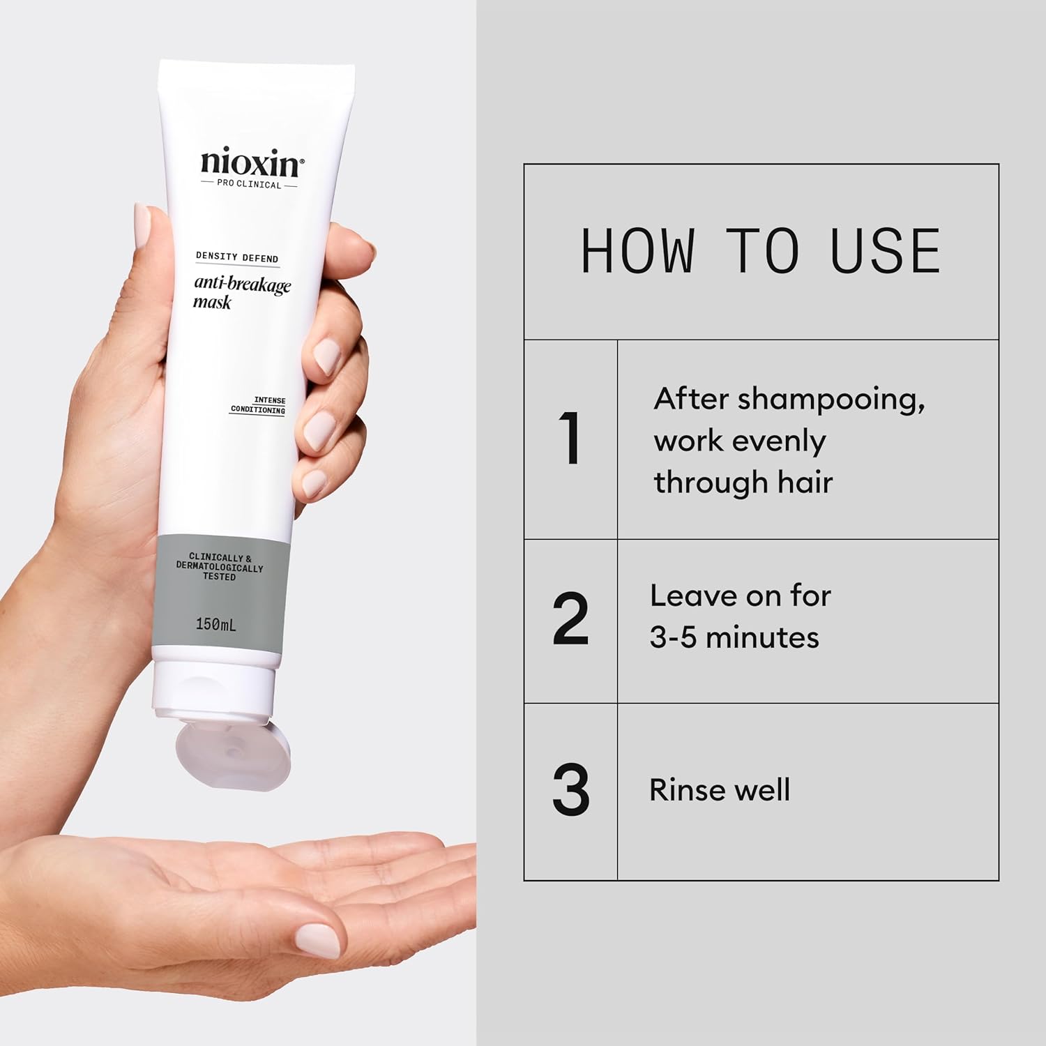 Thumbnail 3 de Nioxin Density Defend Anti-Breakage Strengthening Hair Mask with Vitamin C