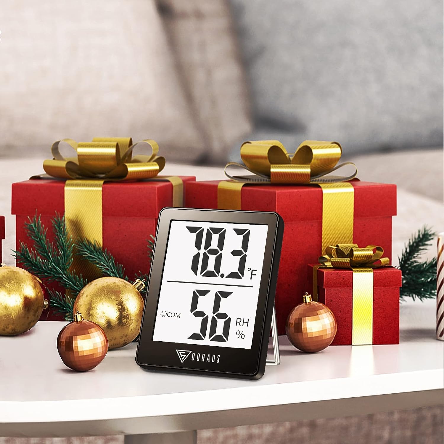 Thumbnail 6 de DOQAUS 3-Pack Digital Hygrometer and Indoor Thermometer, Black