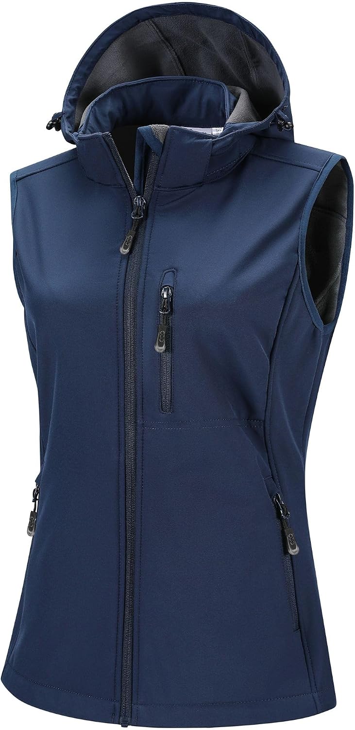 Thumbnail 6 de 33,000ft Damen Softshell Weste Kapuze