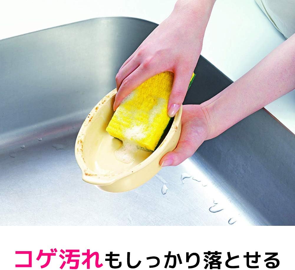 Detalle de 3M スコッチ・ブライト C-31S-6P セルローススポンジたわし 6個入り 焦げ・こびりつき汚れ用