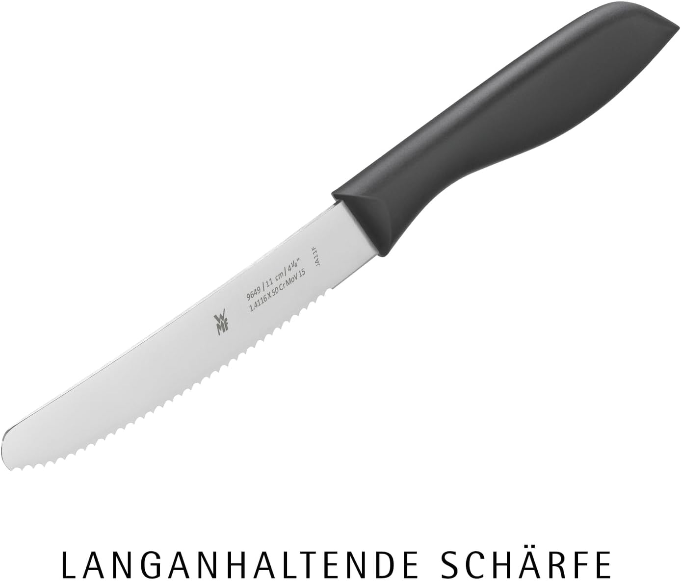 Thumbnail 1 de WMF Classic Line Frühstücksmesser-Set (6-teilig) mit Brötchenmesser-Wellenschliff, 23 cm