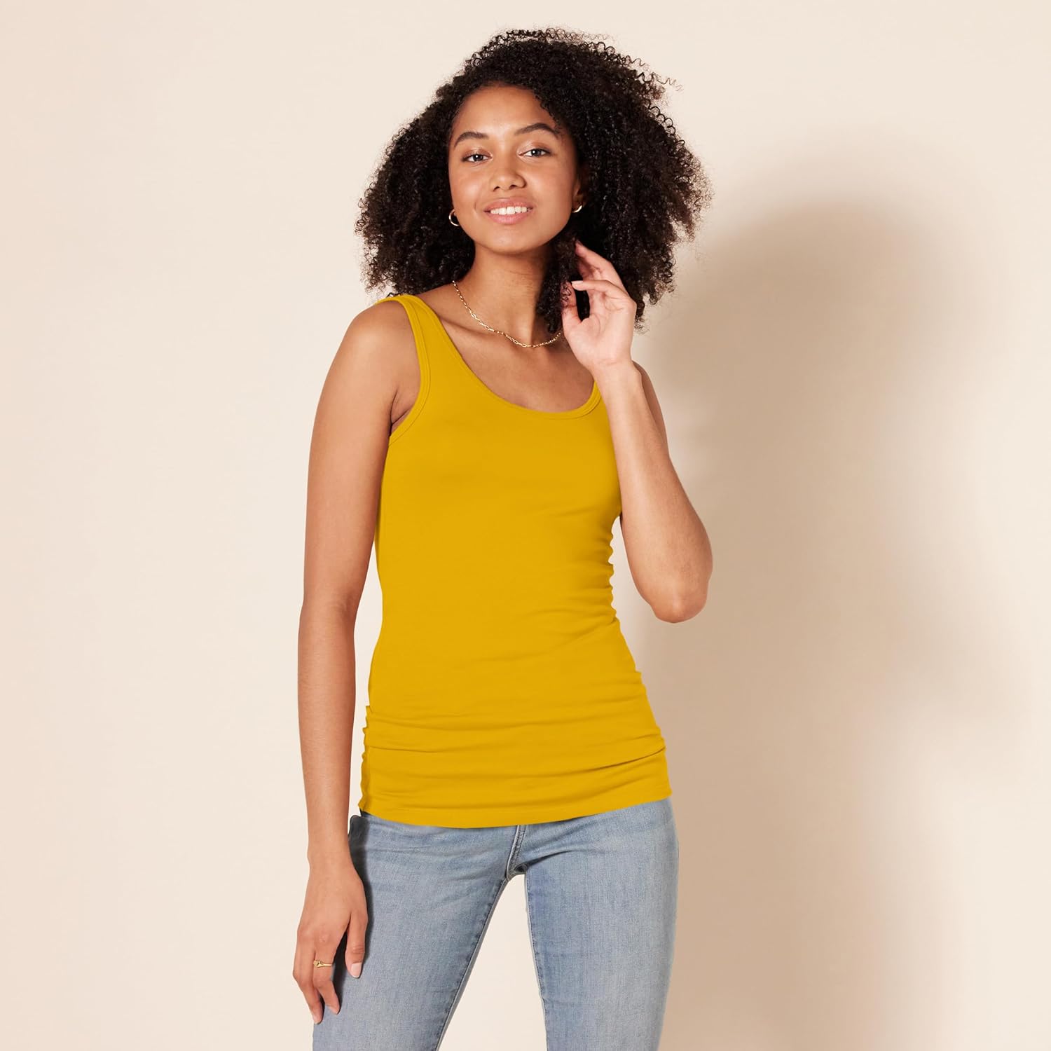 Thumbnail 1 de Débardeur Amazon Essentials femme à coupe ajustée en microcôtes coton modal