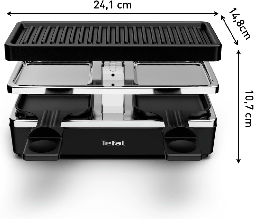 Detalle de Tefal Plug & Share Grill YY5249FB modulaire raclette met grillplaat