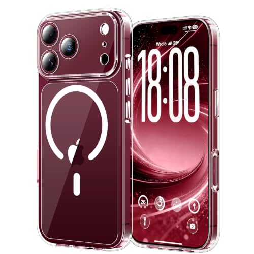 Imagen de TAURI for iPhone 18 Pro Case with MagSafe – Clear en OfertitasTOP
