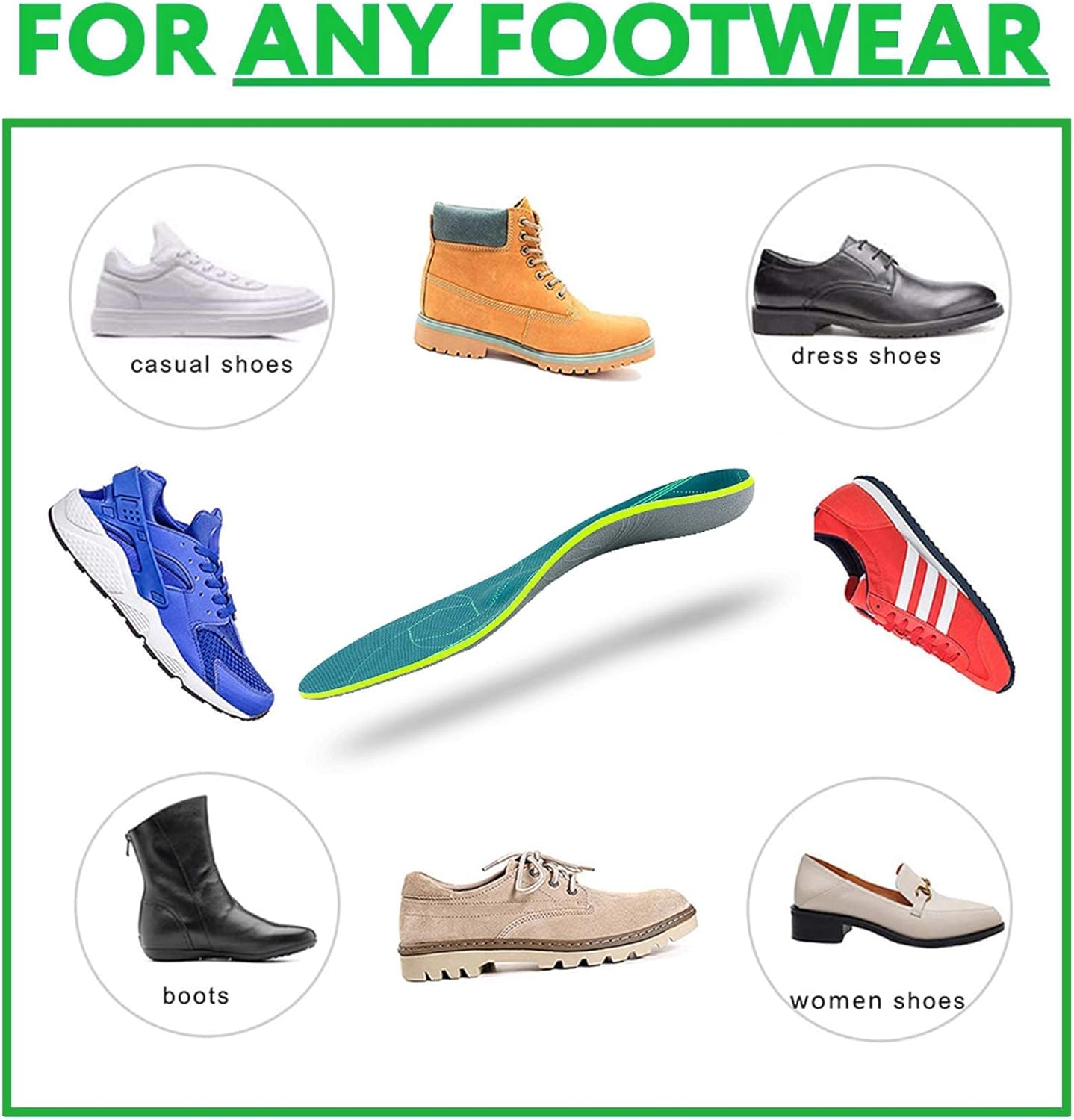 Thumbnail 5 de Plantar Fasciitis Arch Support Orthopaedic Insole 🦶