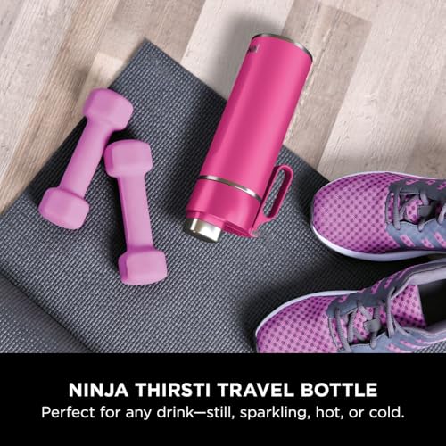Thumbnail 1 de Ninja Thirsti 530ml Water Bottle with Leak-Proof Lid (Hot Pink) DW1801EUUKBP