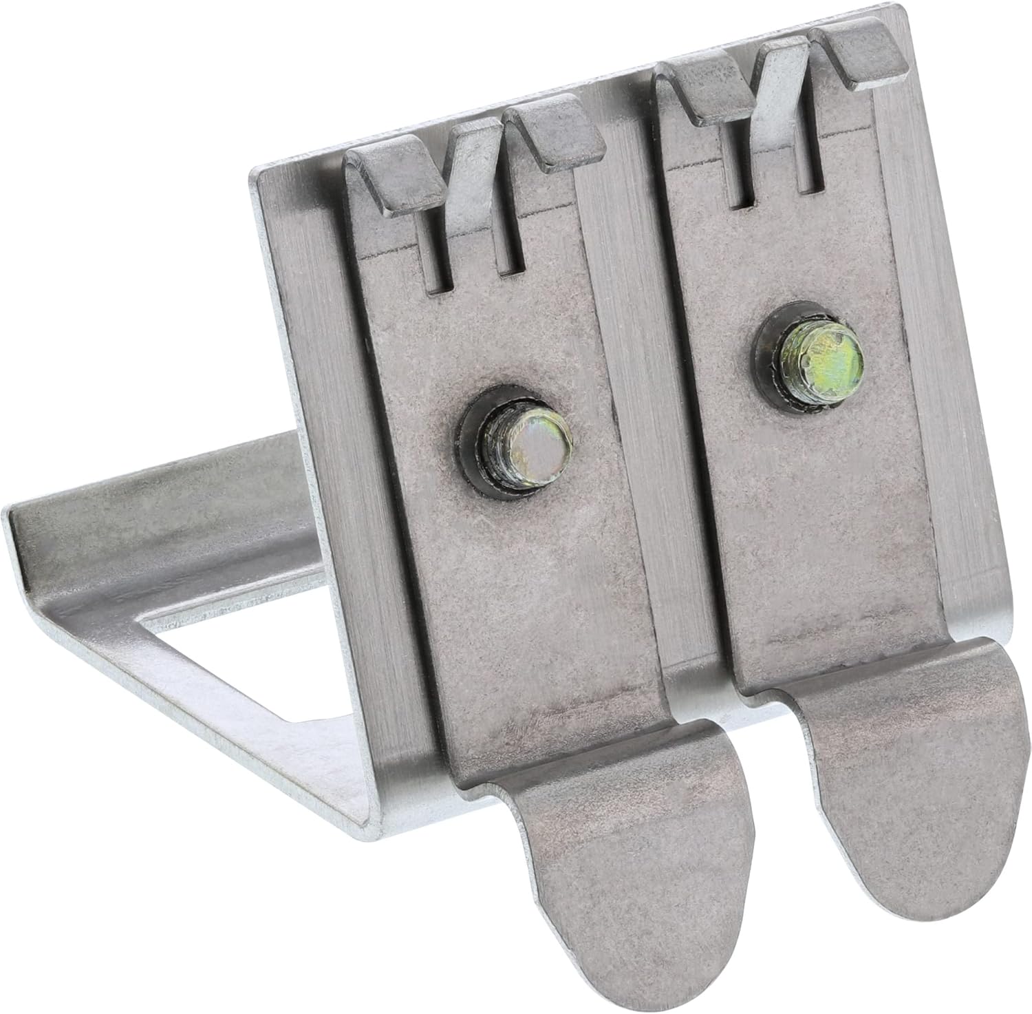 Detalle de InLine 76203B Keystone SNAP-In Metall-Modulhalter, 2‑fach für Hutschiene
