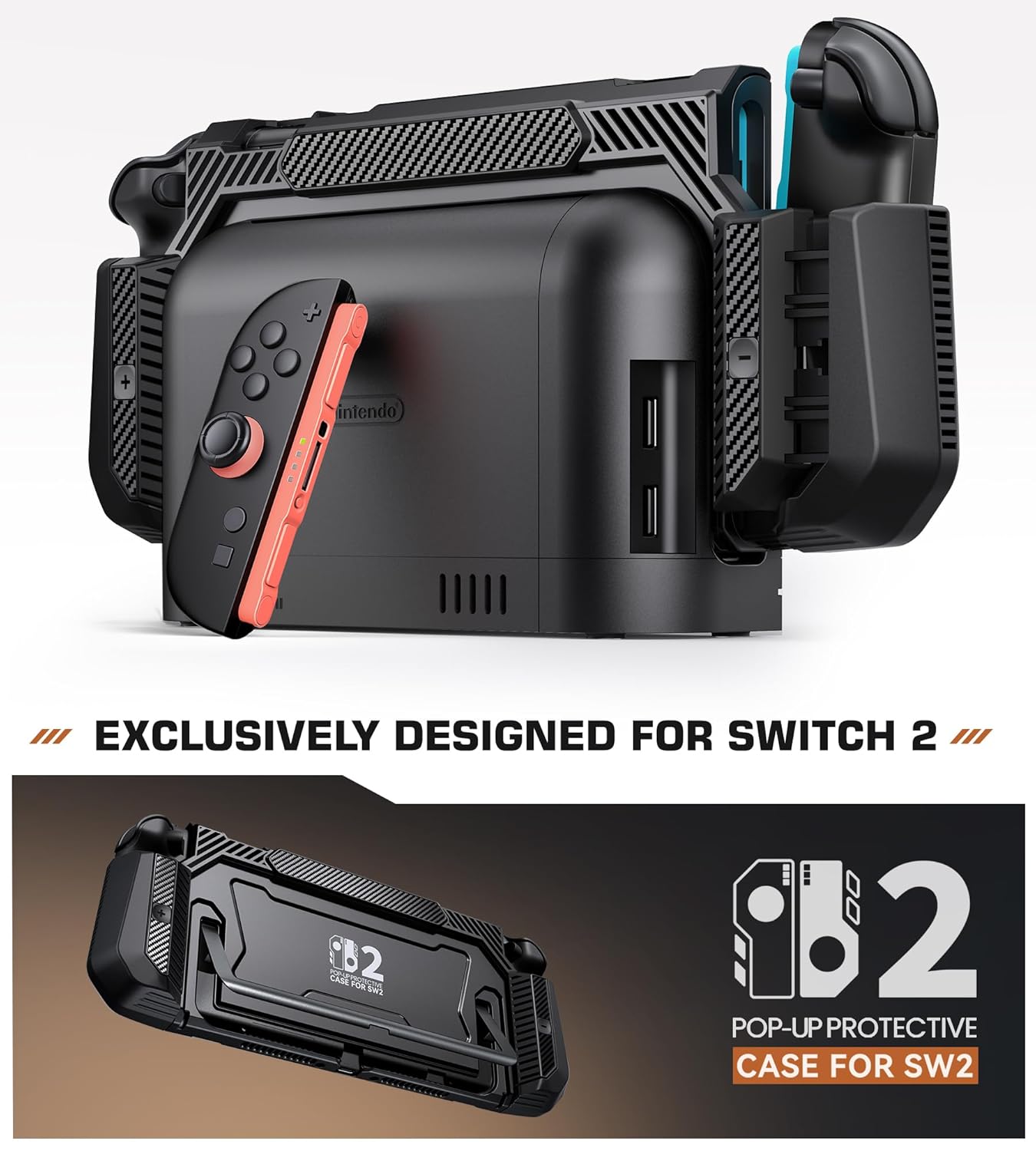 Thumbnail 6 de NinABXY Dockable Case for Nintendo Switch 2 with Exclusive Pop-up Joy-Con Release