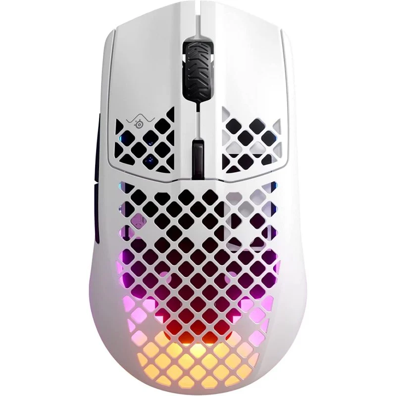 Detalle de SteelSeries Aerox 3 Wireless Blanco