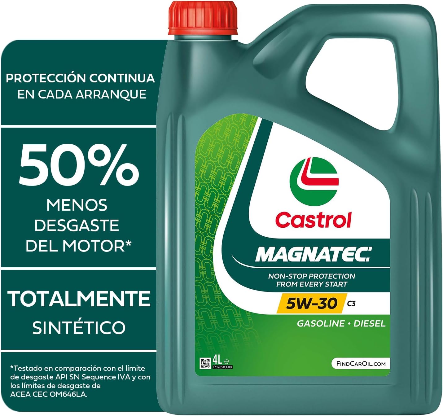 Detalle de Castrol MAGNATEC 5W-30 C3 4L