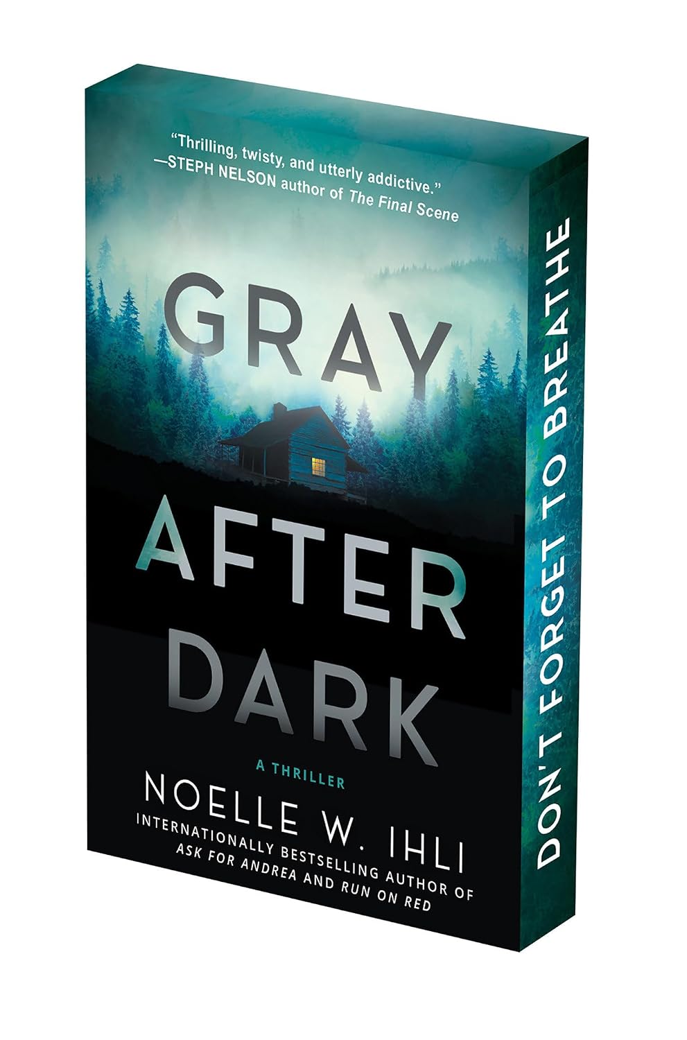Detalle de Gray After Dark: Deluxe Stenciled Edges Paperback Psychological Thriller