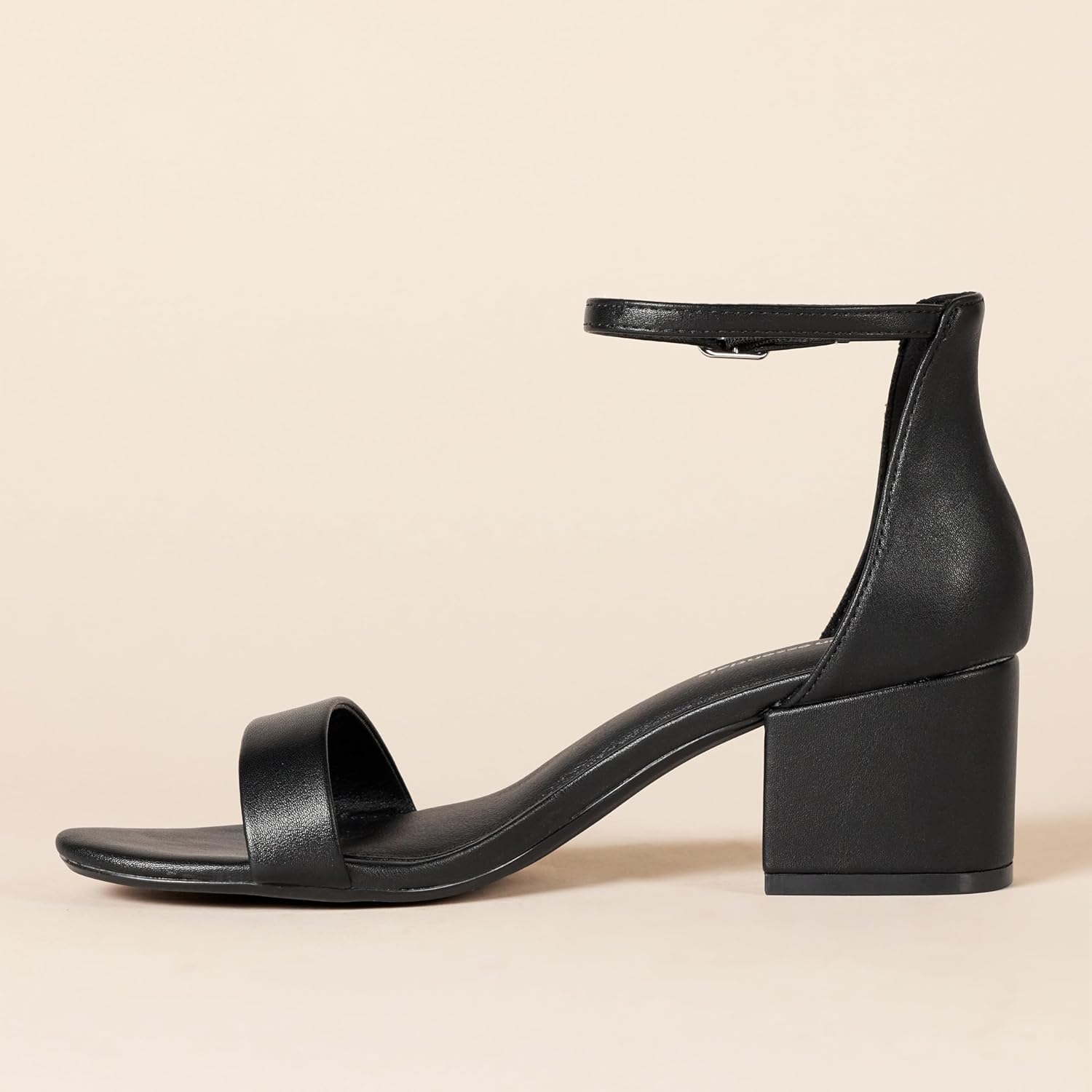 Thumbnail 1 de Amazon Essentials Women's Two Strap Heeled Sandal: a practical, everyday dress sandal