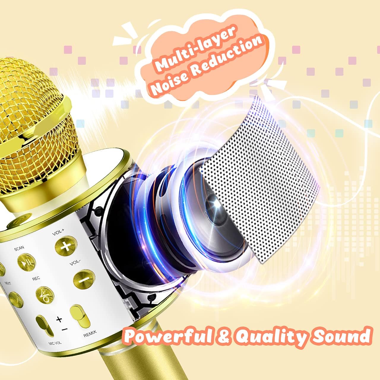Thumbnail 4 de Hapikids Karaoke Machine for Girls age 3โ12 ๐ค