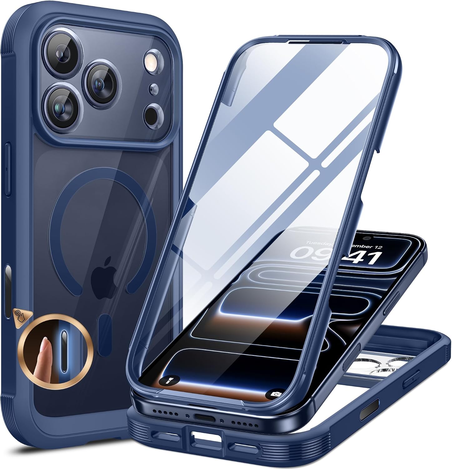 Thumbnail 6 de Miracase Magnetic Case for iPhone 16e 6.1‑Inch