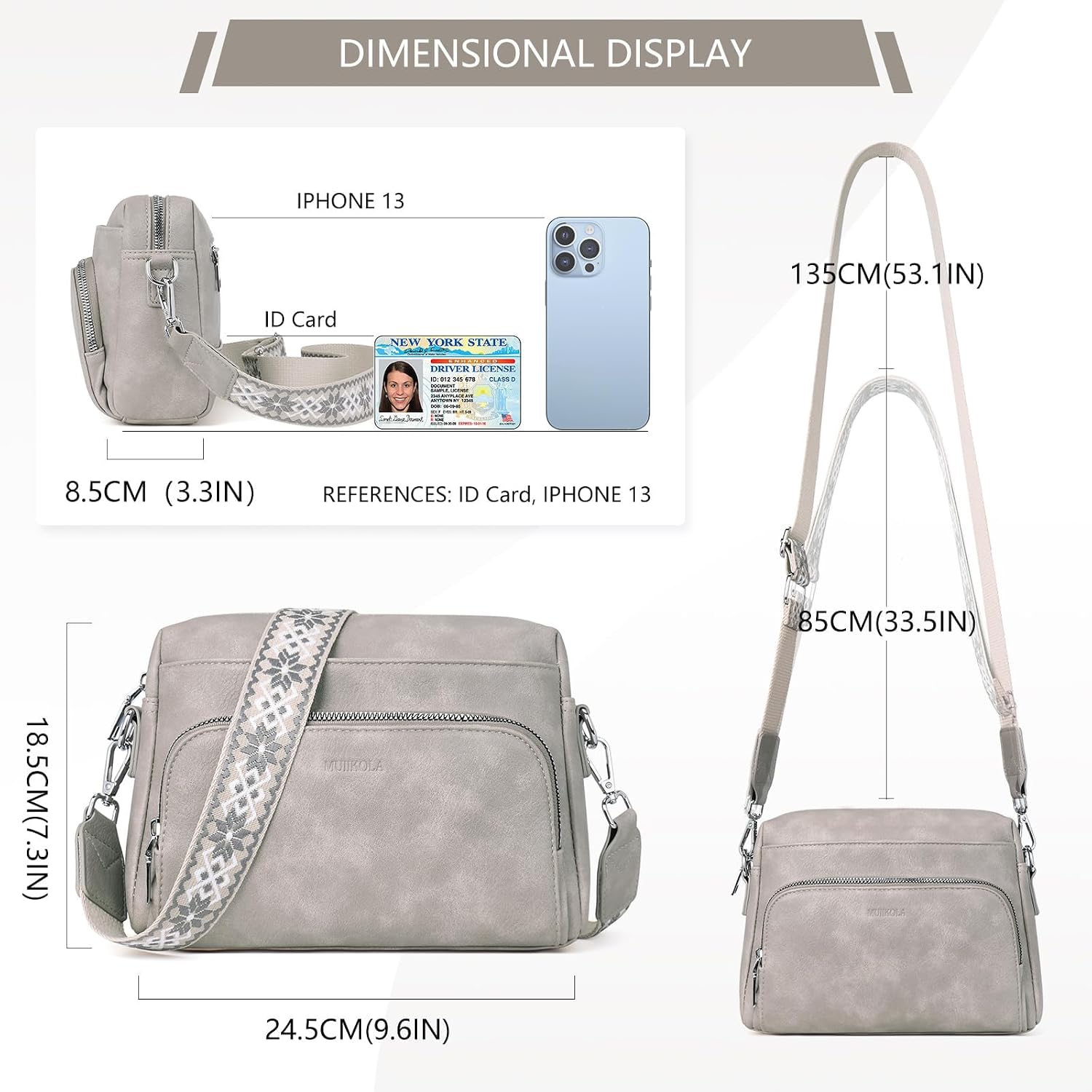 Thumbnail 4 de MUIIKOLA Cross Body Bag for Women purse