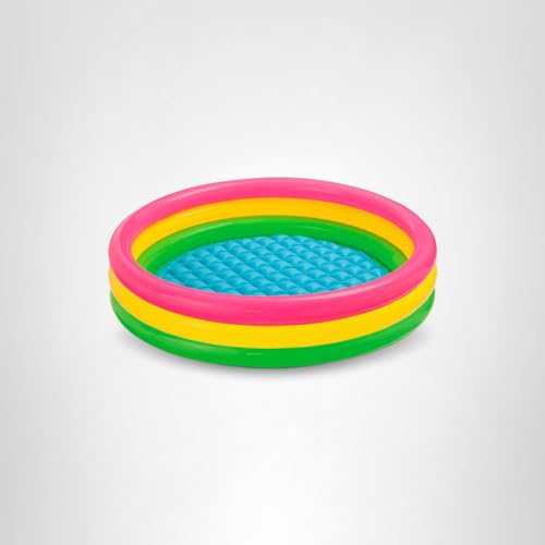 Thumbnail 4 de Intex 57412NP Sunset Glow Aufblasbarer Pool – 114 x 25 cm, drei Ringe