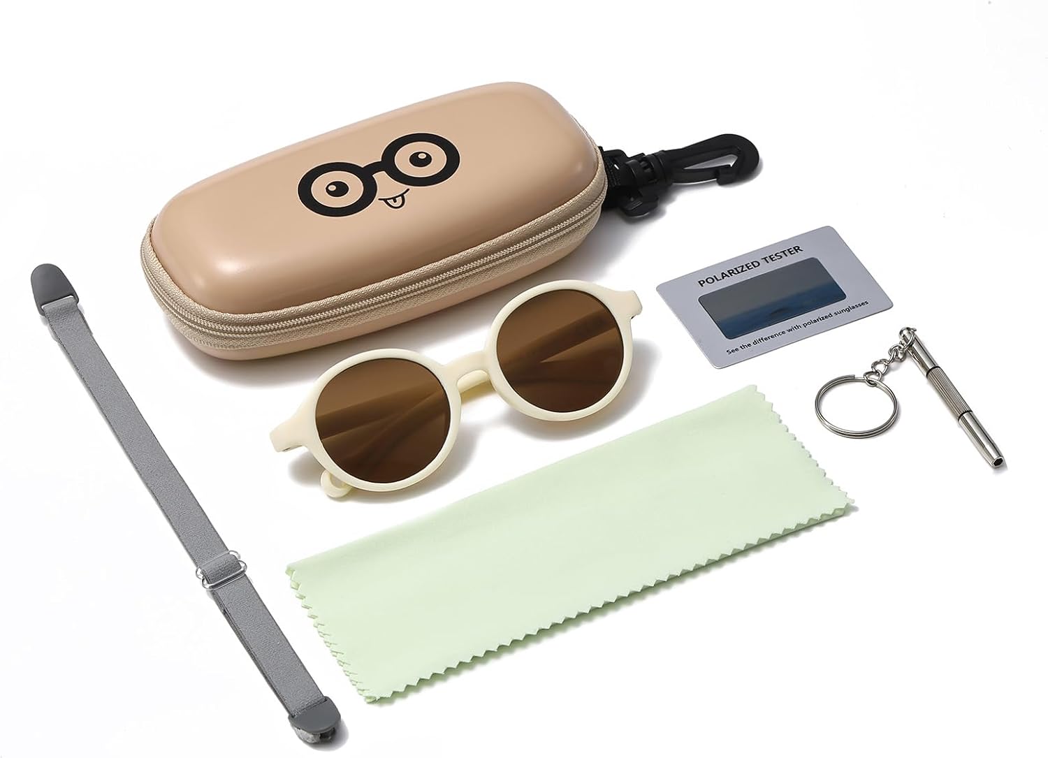 Thumbnail 5 de D Lolylad Baby Sunglasses (0–36 Months) with UV400 Protection and Adjustable Strap