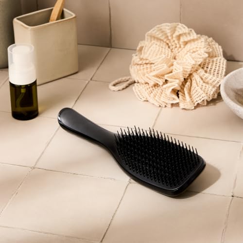 Detalle de Tangle Teezer Ultimate Detangler Haarbürste – Detanglingbürste für nasse & trockene Haare, Schwarz