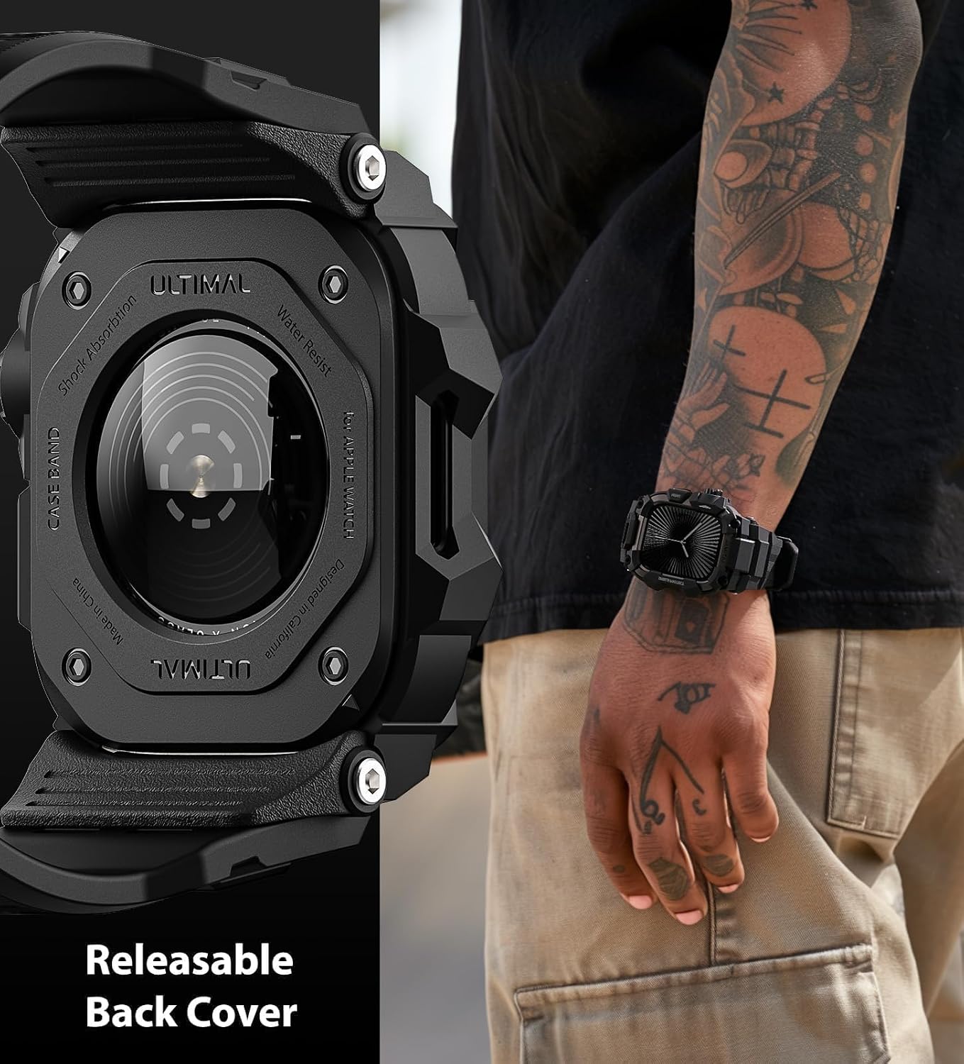 Thumbnail 2 de ULTIMAL Rugged Case 46mm Apple Watch band