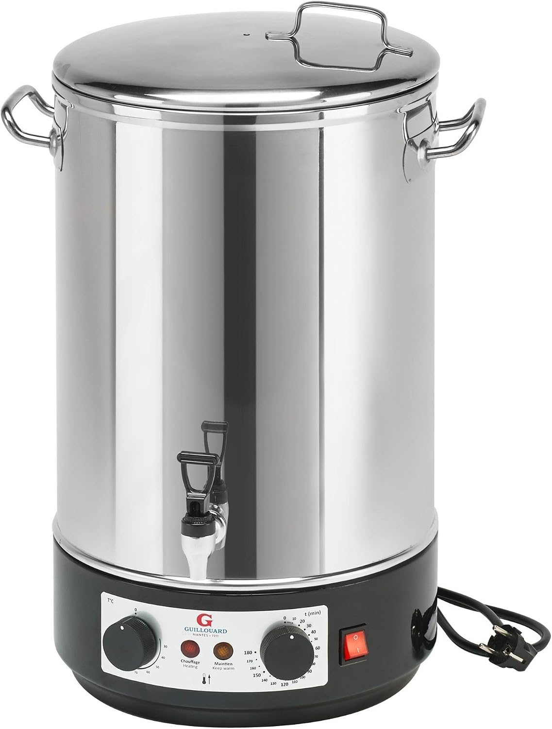 Detalle de GUILLOUARD 11580 sterilisator voor inmaakpotten, 2.500 W
