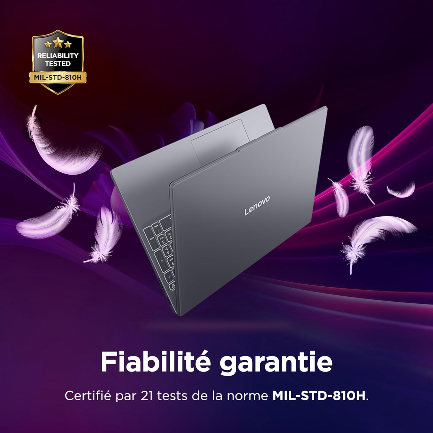 Thumbnail 3 de Lenovo IdeaPad Slim 3 16IRH10 (16") : Core i5, 16 Go RAM, SSD 512 Go et clavier AZERTY gris