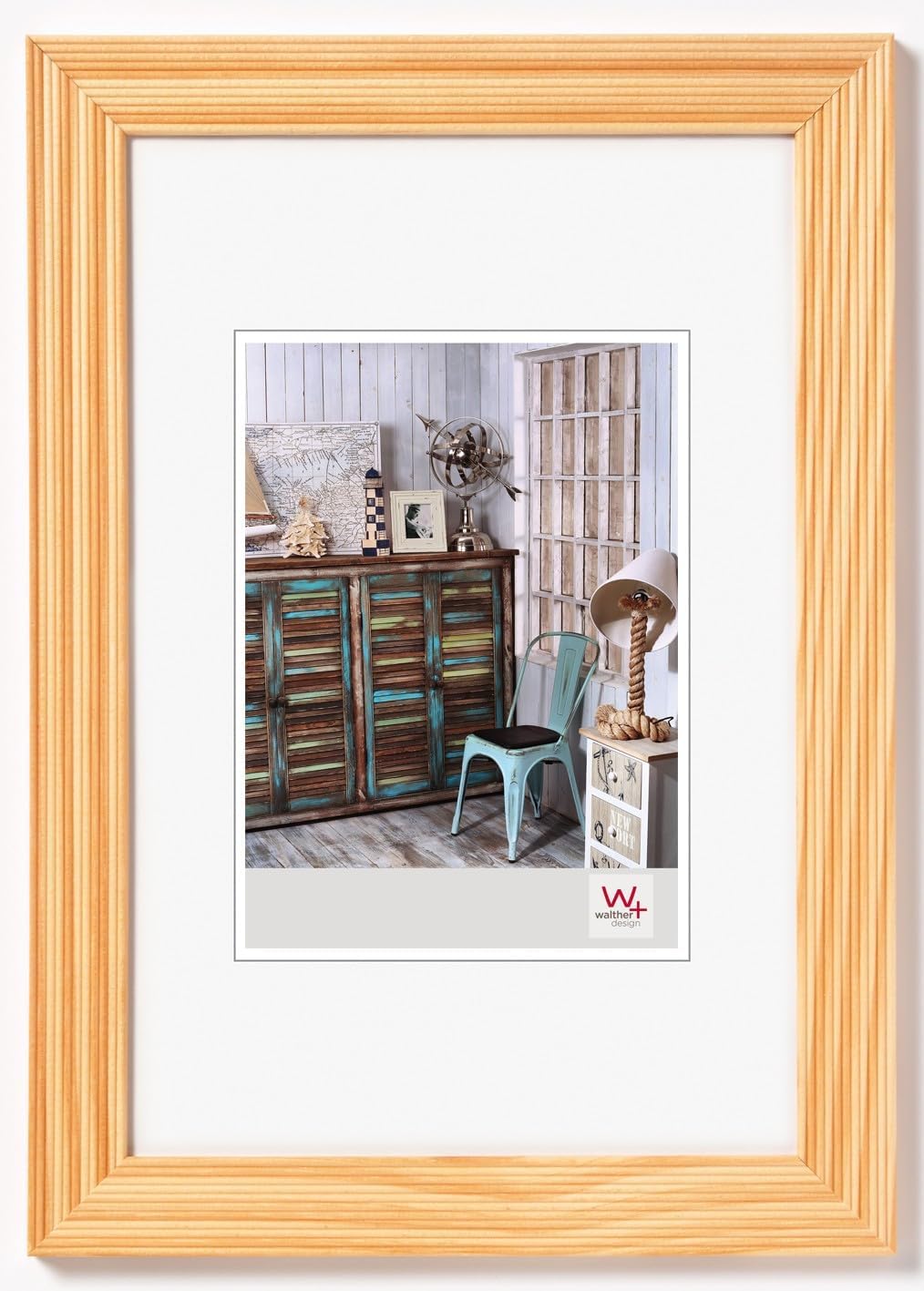Thumbnail 4 de Walther Design Cadre Photo Blanc 20 x 30 cm – Cadre en Bois HI030W