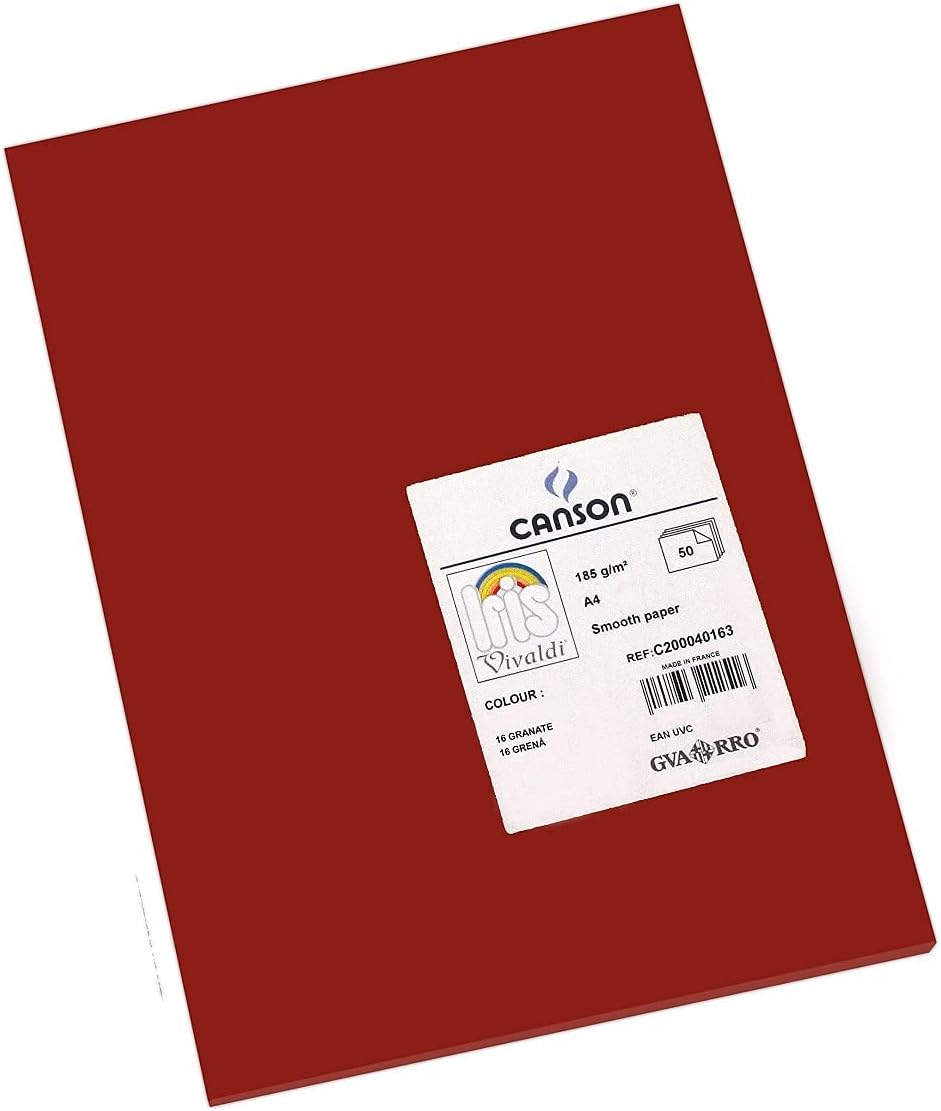 Thumbnail 4 de CANSON Iris Vivaldi – Paquet de 50 feuilles A4 185 g/m² Noir