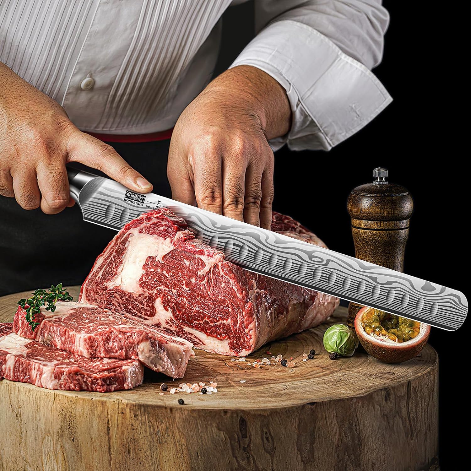 Detalle de HOSHANHO carving knife, 12-inch blade