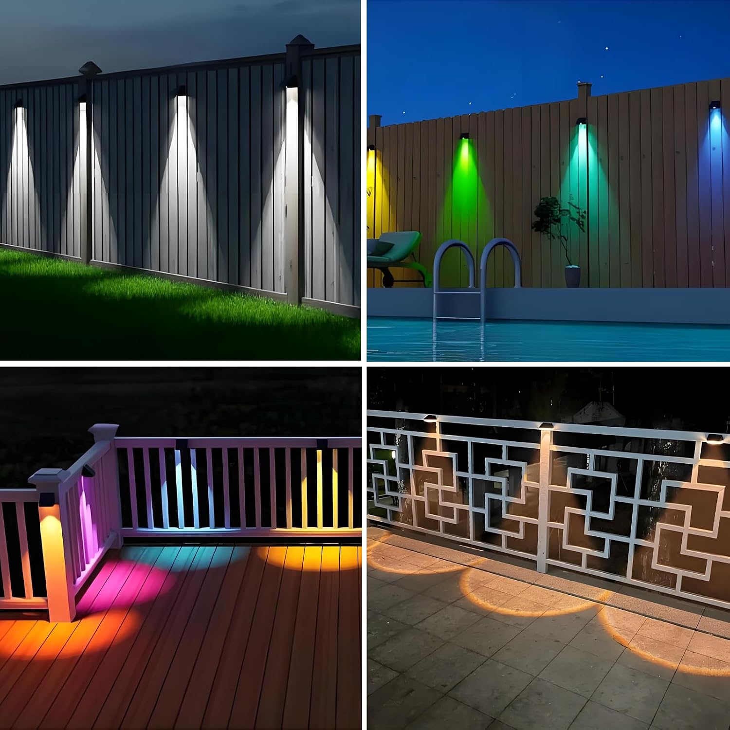 Thumbnail 6 de Anmossi 2406A-S16 solar tuinverlichting, 12 stuks, warmwit en IP44