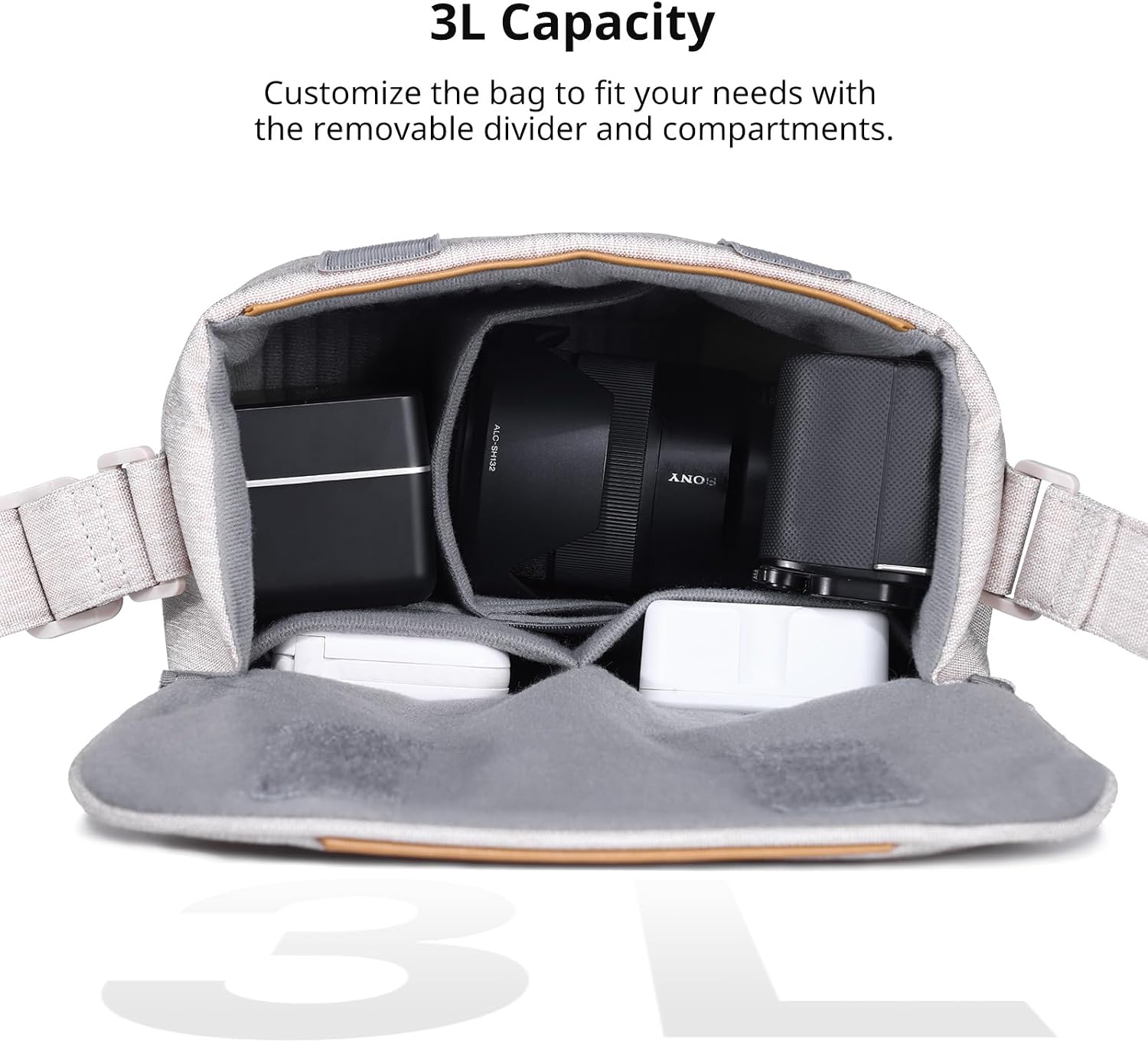 Detalle 2 de ULANZI Kameratasche 230 mm Crossbody