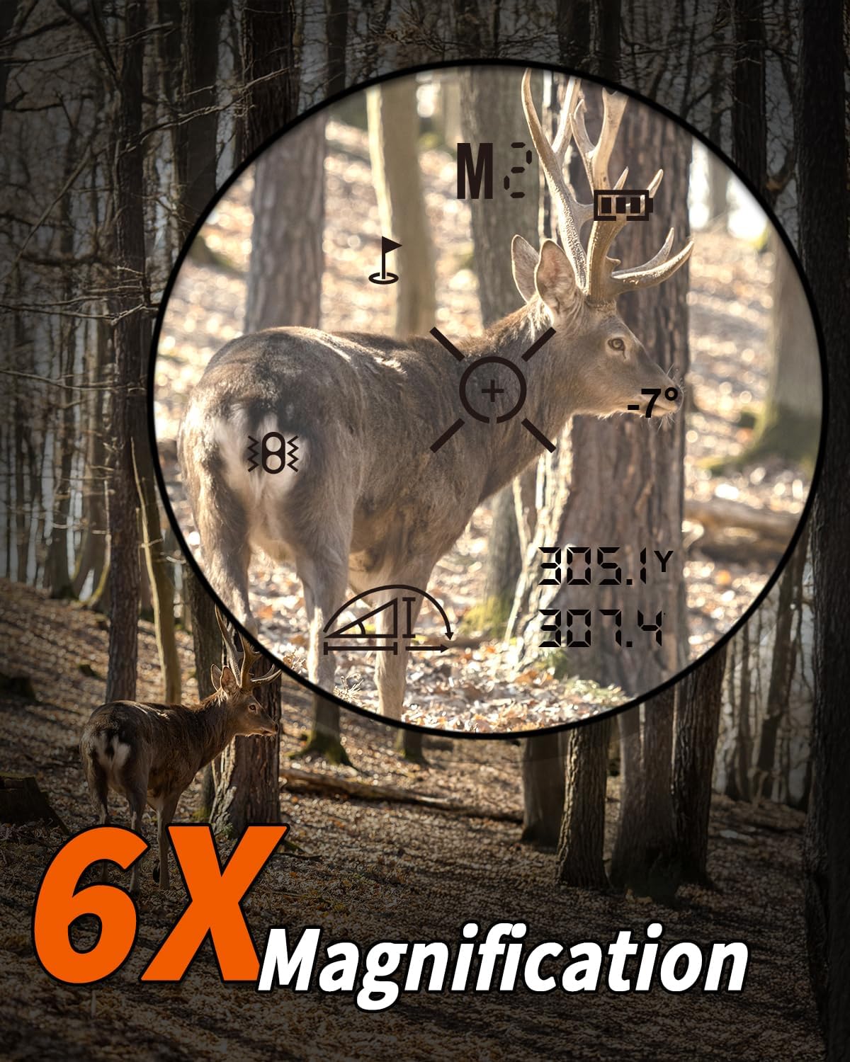 Detalle de WOSPORTS Hunting Rangefinder