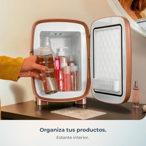 Thumbnail 8 de Cecotec CoolingBeauty 4000 Mirror Rose, nevera cosmética de 4 L con espejo LED