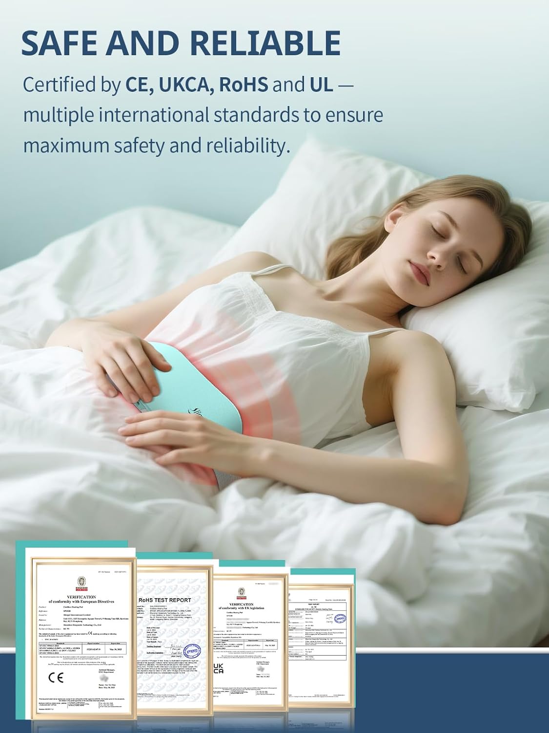 Thumbnail 5 de Slimpal Almohadilla Térmica Menstrual Portátil 3 Ajustes ♨