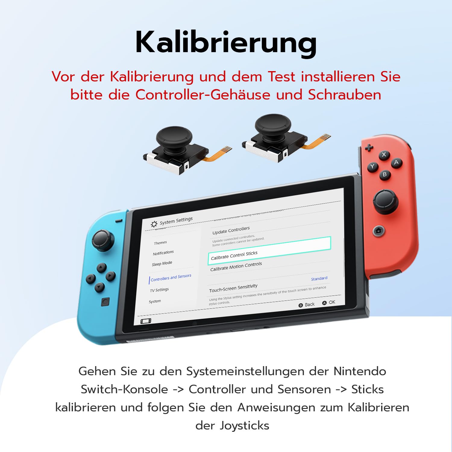 Thumbnail 2 de Wigearss TMR Ersatz-Stick 3D für Switch Joy-Con