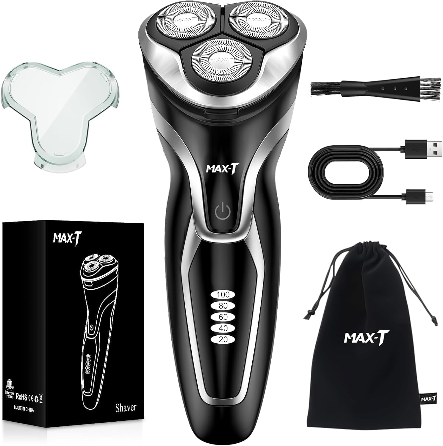 Detalle 2 de MAX-T Replacement Shaving Heads 3 Pack