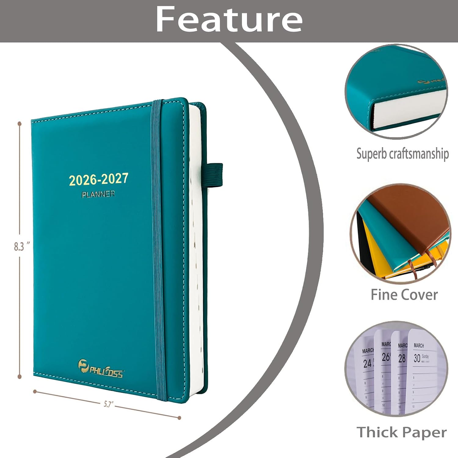Detalle de Daily Planner 2026-2027